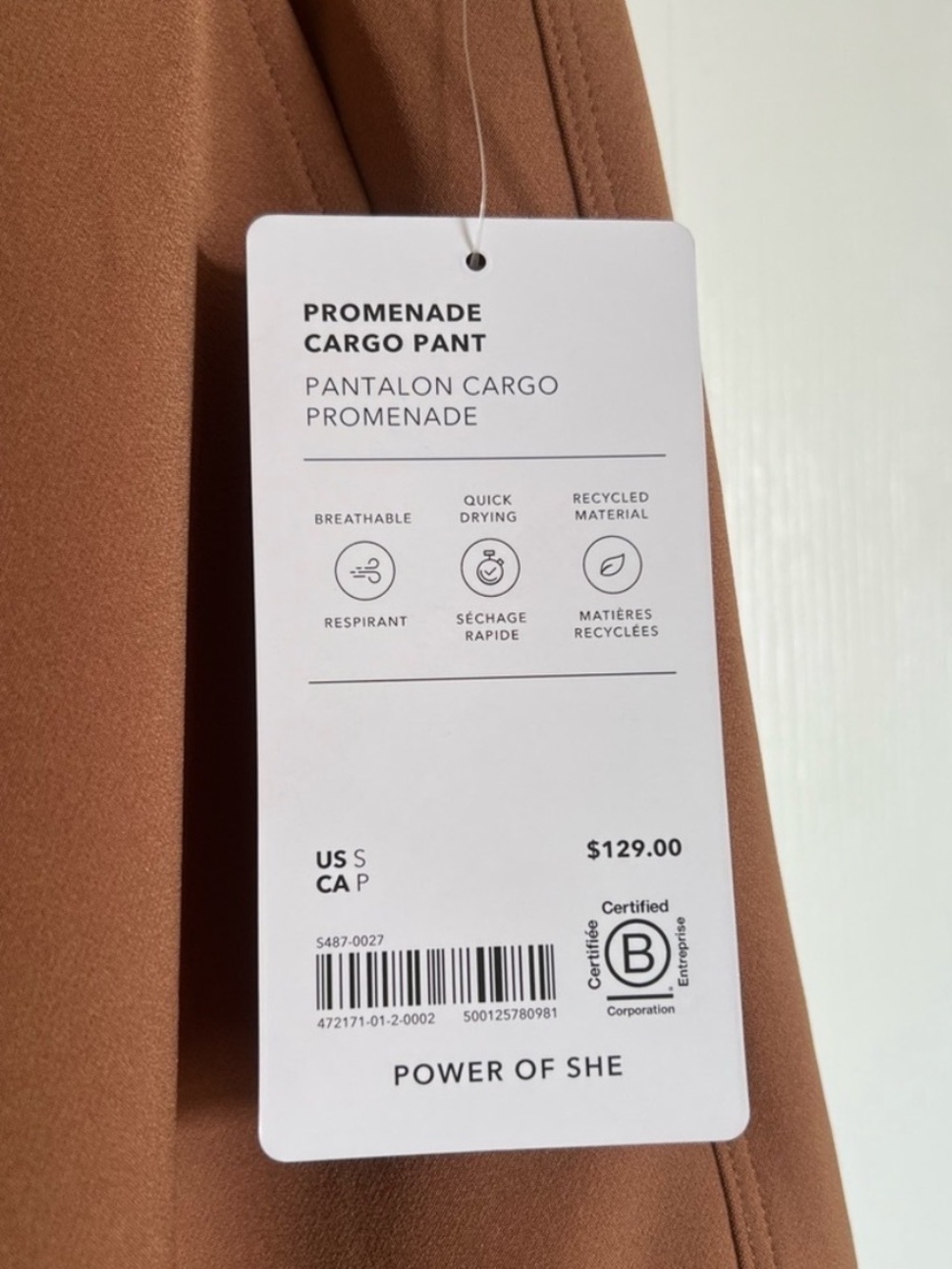 Athleta Promenade Cargo Wide Leg Pants Size Small NWT - Picture 6 of 12